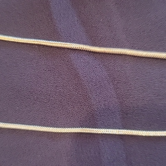 18" Sterling silver marked 925 snake chain - Picture 2 of 5